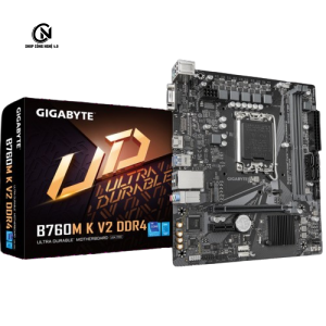 MAIN GIGABYTE B760M K DDR4 V2 (INTEL B760/ SOCKET 1700/ M-ATX/ 2 KHE RAM/ DDR4) -BH 36TH HLC