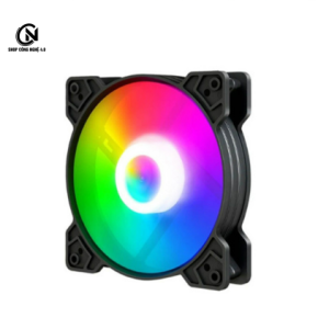 FAN LED COOLMOON K8 RGB (SẴN 2 MÀU TRẮNG&ĐEN)